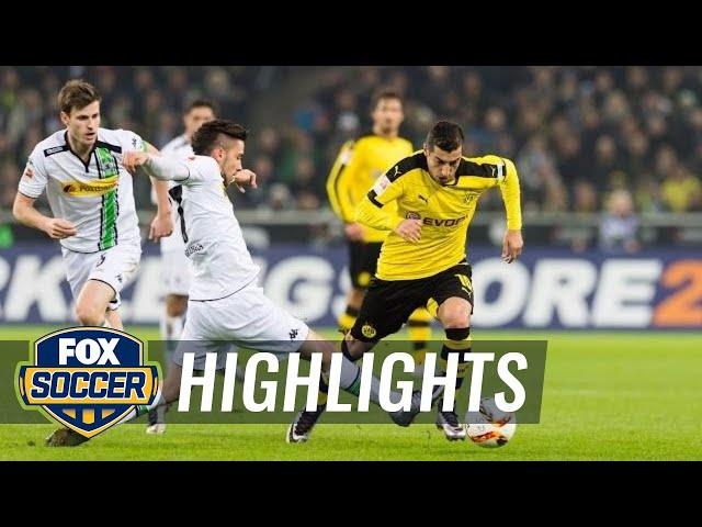 Monchengladbach vs. Borussia Dortmund | 2015–16 Bundesliga Highlights