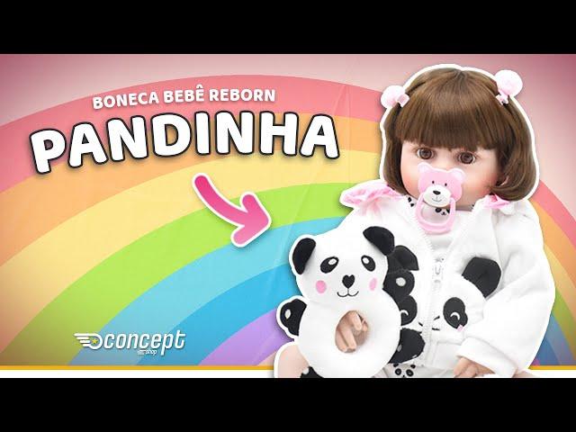 Saiba mais sobre a bebê REBORN pandinha