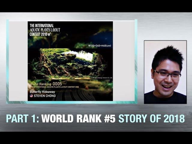 World Rank 5 Pt 1 - Aquascape Backstory of "Butterfly Hideaway"