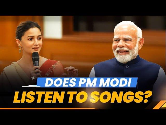 Does PM Modi enjoy music? Alia Bhatt asks the big question!