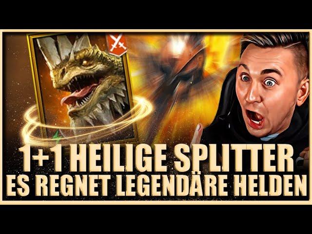 Raid: Shadow Legends | 1+1 Heilige Splitter - Ziehen wir Teox? - So viele legendäre Helden