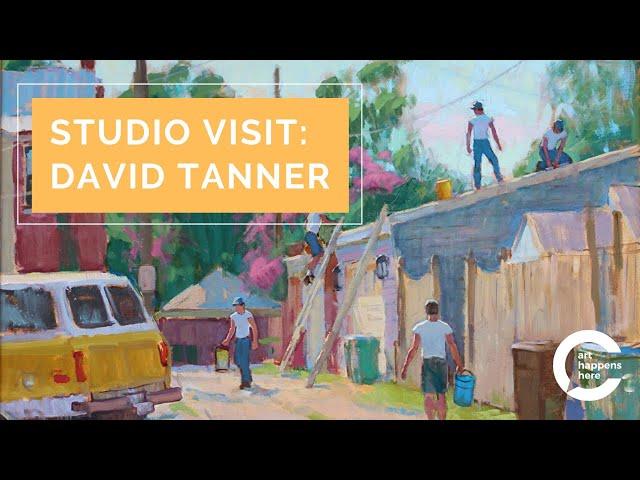 Studio Visit with David Tanner, May 28, 2020