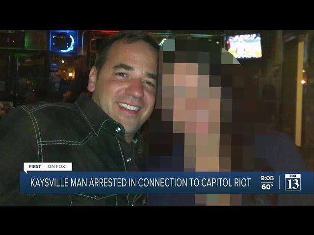 Former SLCPD officer arrested in connection with Jan. 6 breach of U.S. Capitol