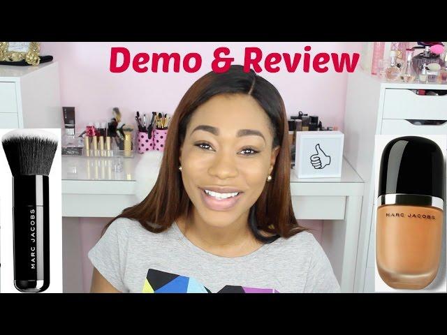 MARC JACOBS REMARCABLE FOUNDATION & BRUSH REVIEW/DEMO - ChimereNicole