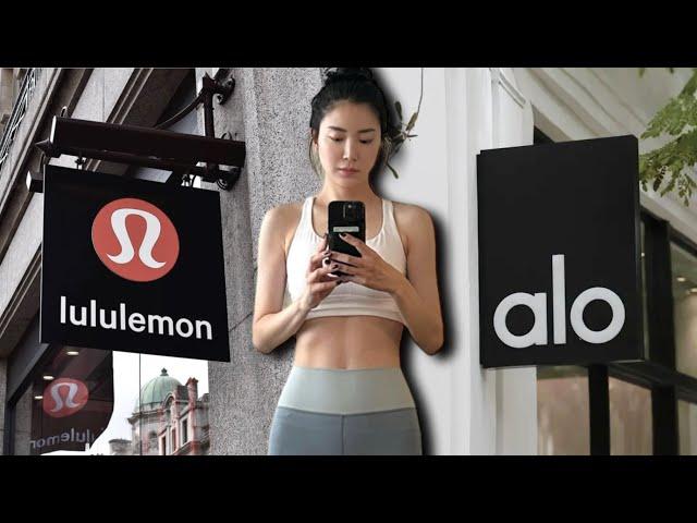 lululemon or ALO?｜全网品牌对比大实话honest review｜很难穿?｜很好穿?｜健身瑜伽普拉提｜时尚穿搭｜纯干货｜ENG SUB