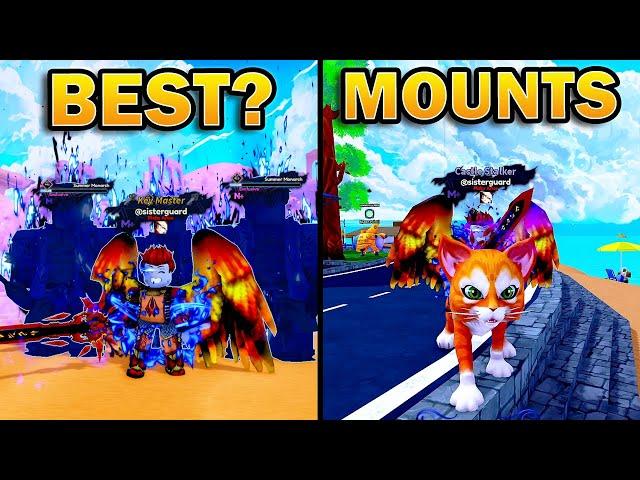 Which Summer Event Unit Is Actually The Best? NEW TITLES AND MOUNTS
