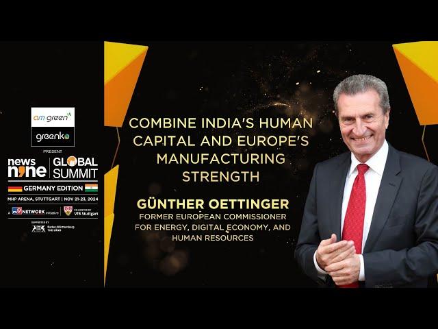 Combine India's Human Capital and Europe's Manufacturing Strength: Günther Oettinger |