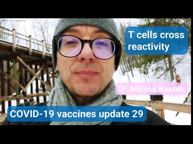 Cross reactive T cells - COVID-19 mRNA vaccines update 29