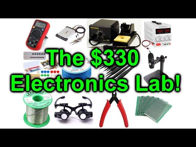 EEVblog #954 - How To Setup An Electronics Lab For $300