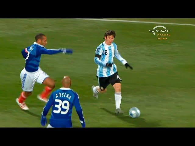 Messi Masterclass vs France (Friendly) 2008-09 English Commentary HD 1080i50