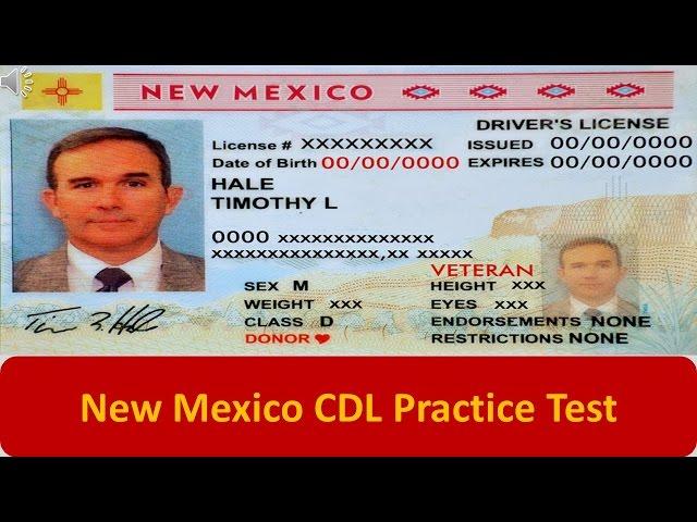 New Mexico CDL Practice Test