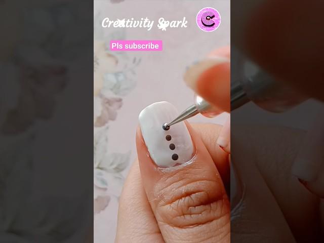 Easy Nail Art Design// simple nail art designs #nailart #shorts2023