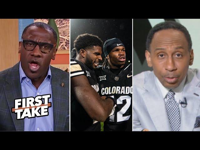 FIRST TAKE | "Travis Hunter is Heisman winner now" - Shannon on Sanders, Colorado beat Baylor 38-31