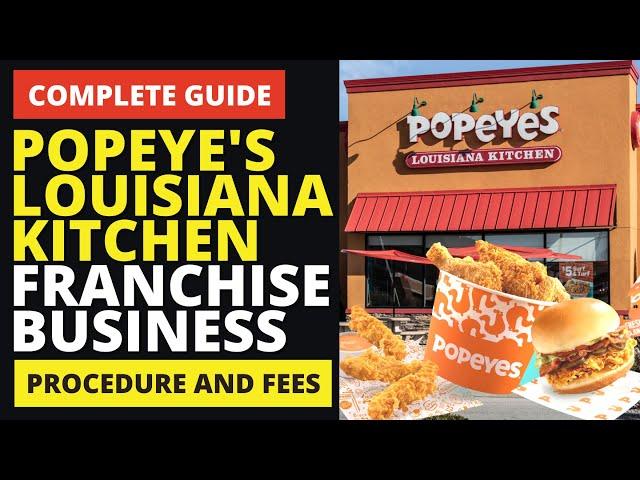 POPEYES LOUISIANA KITCHEN Franchise Business Ideas | Franchise Republic