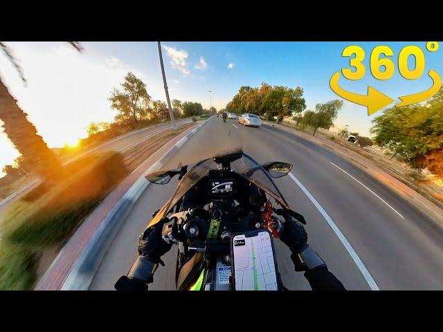 City Ride On 1000cc [4K 360° VR Video]