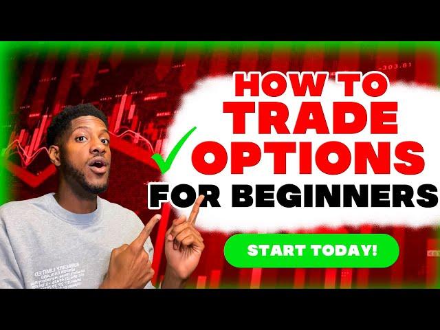 How to trade options for BEGINNERS‼️(3+ step process) GET STARTED TODAY