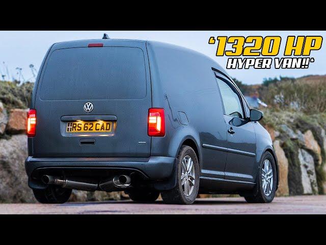 MEET THE 1300HP 9 SECOND CADDY **HYPER VAN!!**