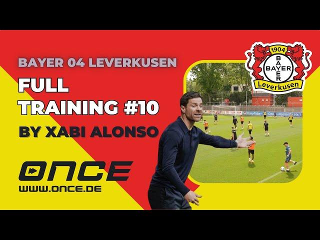 Bayer 04 Leverkusen - full training #10 by Xabi Alonso