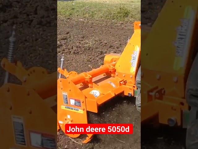 john deere 5050d rotavator performance