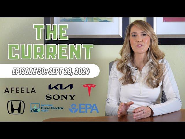 The Current : Weekly EV News Ep#30 Sept 29, 2024