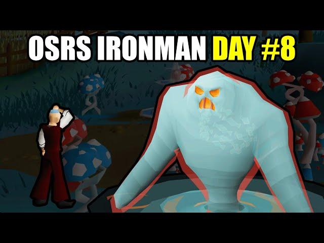 This Is DAY 8 of Playing an IRONMAN on OSRS