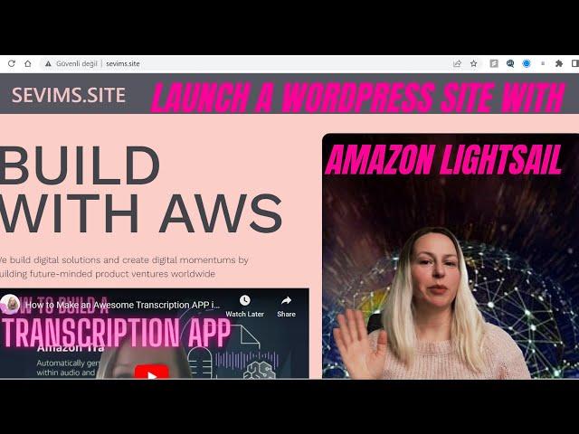 Launch a WordPress Website with Amazon Lightsail