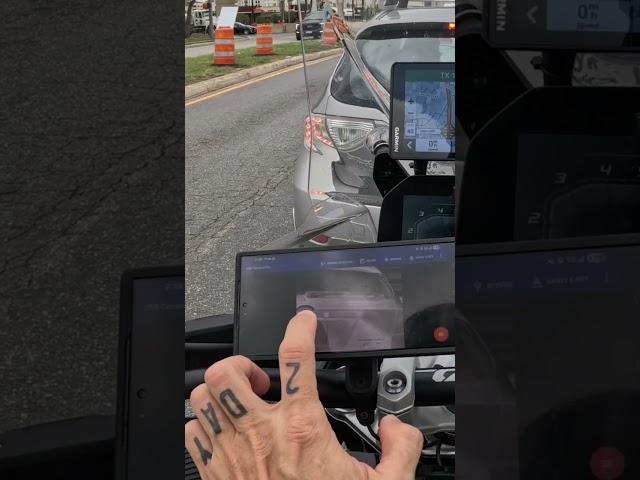 1st test ride with #flir #thermalvision #camera on the #bmwgs1300adventure