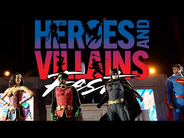 Opening Day Heroes and Villains Fest 2025 was AWESOME  |Six Flags Magic Mountain|