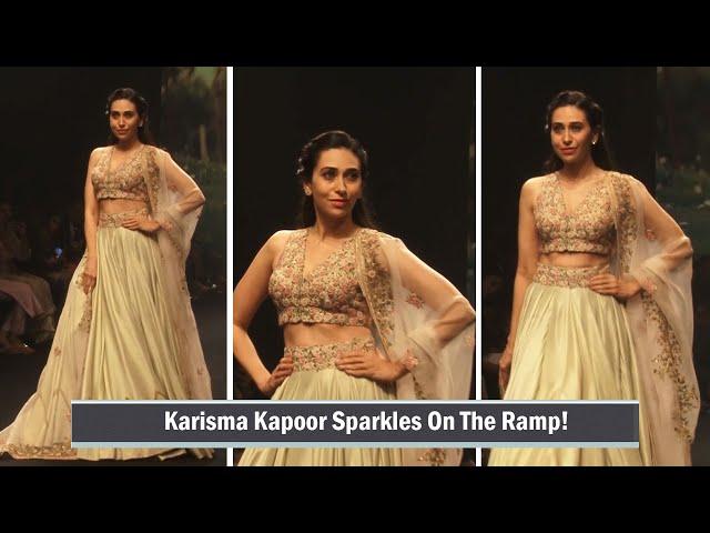 Karisma Kapoor Owns The Lakme Fashion Week Ramp With Her Ethereal Beauty