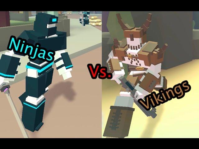 Roblox Polyguns - Ninjas Vs. Vikings