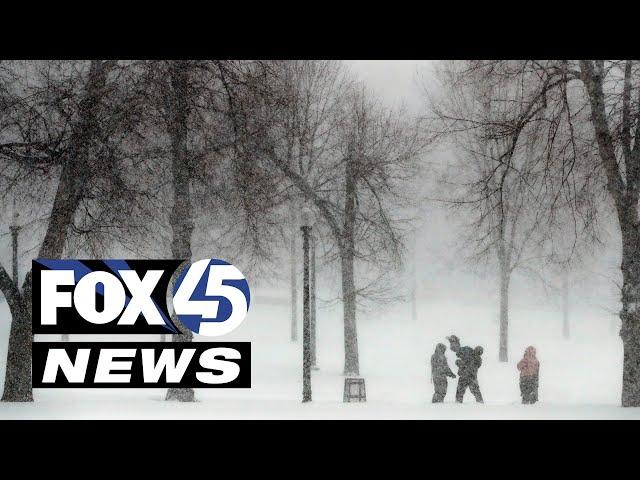 First snow of the season is possible in Maryland this week