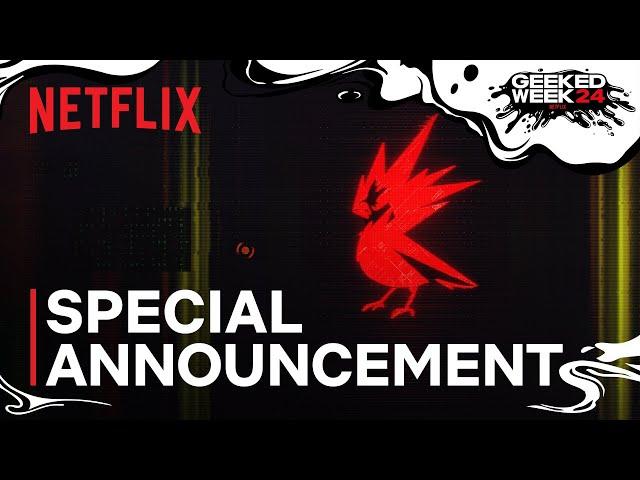 Netflix x CDPR x Cyberpunk | Special Announcement | Netflix Anime