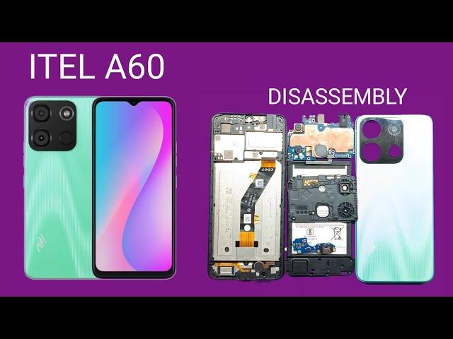 Itel A60 Disassembly Teardown How To Open Repair || Itel A662L Disassembly Teardown