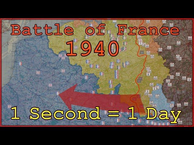 Battle of France in 44 seconds