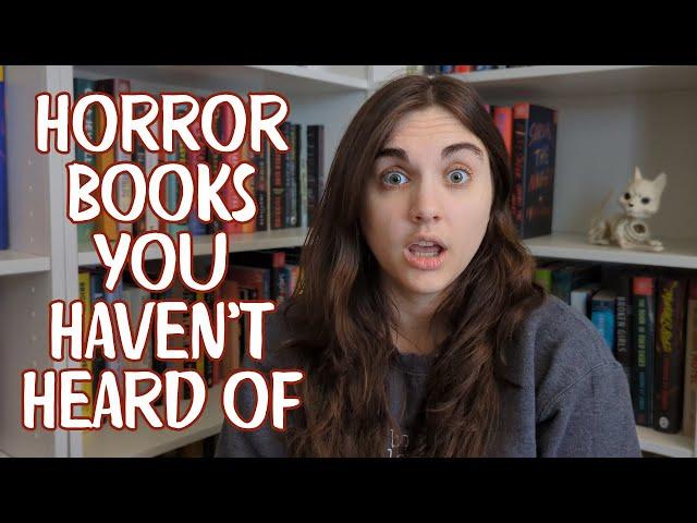 underrated horror books you have to read! || horror book recs