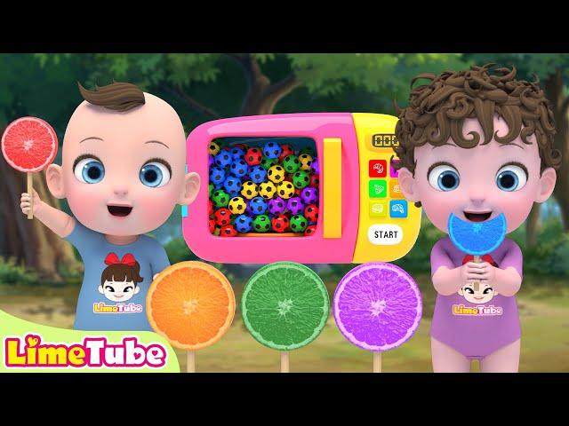 Color balls upermarket Song música colorida Learn Sing A Song! Infantil Nursery Rhymes