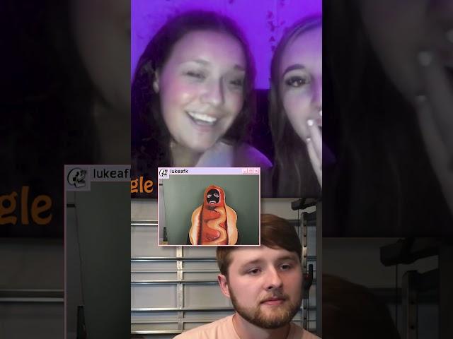 they were NOT expecting that  #omegle #lukeafk #funny