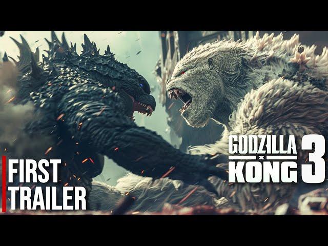 Godzilla x Kong 3 : Age of Monsters - First Trailer | Monsterverse (2025)