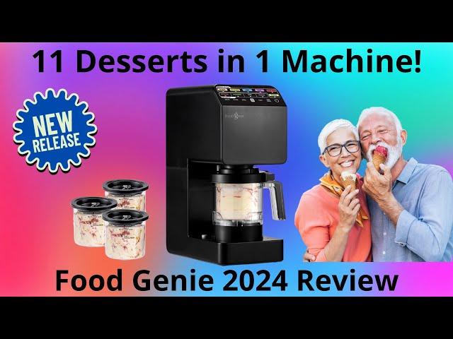 The Food Genie Dessert Station Ice Cream & Frozen Treat Maker: Game-Changer or Gimmick? 2024 Review