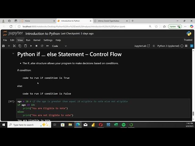 python lecture two