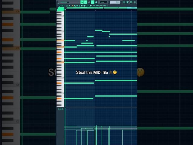 Day 4/365 - Want 100 MIDI melodies like this? Go to buymidis.com #flstudio #beatmaker #piano