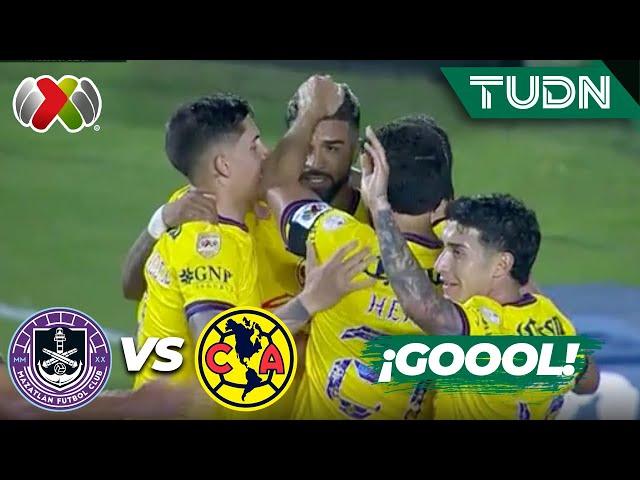 ¡Gol de Aguirre que anotó Henry Martín! | Mazatlán 0-1 América | Liga Mx -AP2024 - J15 | TUDN