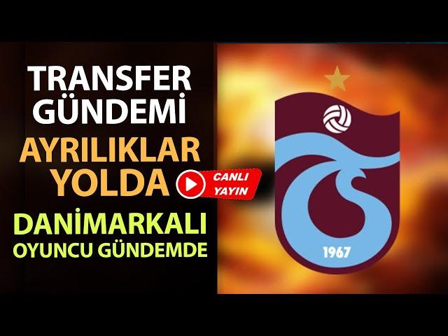 Trabzonspor'da transfer gündemi! Ayrılıklar yolda: Danimarkalı oyuncu gündemde