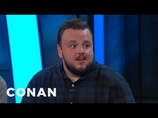 John Bradley Compares Kit Harington To The Mona Lisa | CONAN on TBS