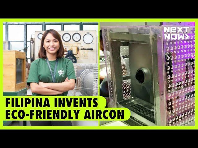 Filipina invents eco-friendly aircon | NEXT NOW