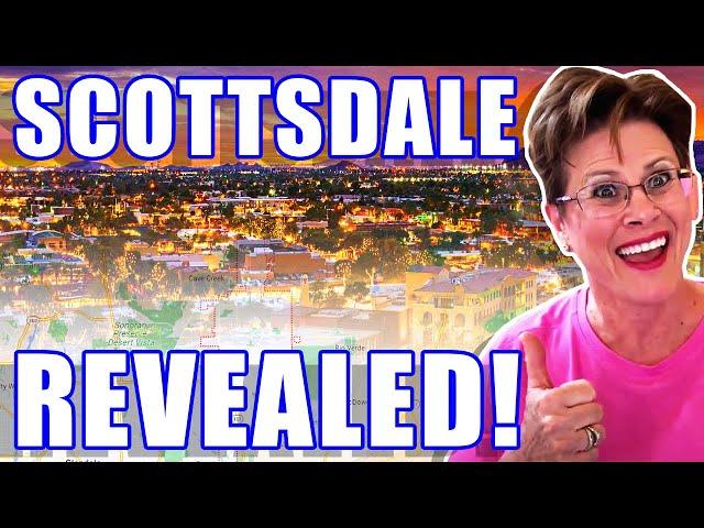 MOVING TO SCOTTSDALE ARIZONA: Scottsdale Arizona Map Tour | Scottsdale AZ Living and Real Estate