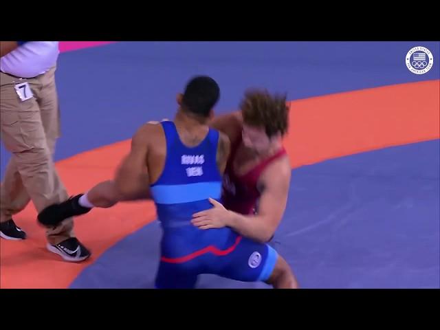 Men's Wrestling Patrick Smith vs. Venezuela | Pan American Games Lima 2019