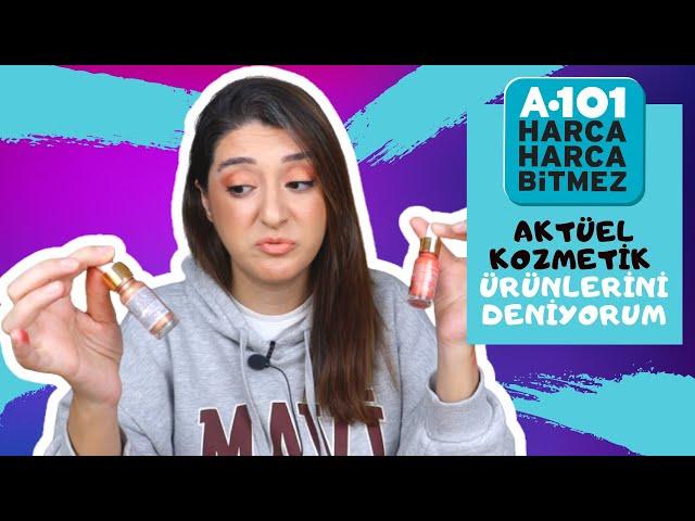 A101 AKTÜEL KOZMETİK ÜRÜNLERİNİ DENİYORUM | 2 MART A101 AKTÜEL | BU FİYATLARA BU KALİTE! #a101