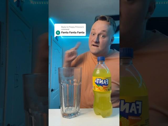 FANTA?! WHAT’S NEXT? #shorts #fanta #chug #chugging