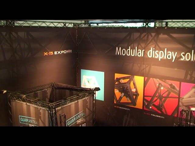 X Module London 200m2 Exhibition Stands with the X 15 Modul